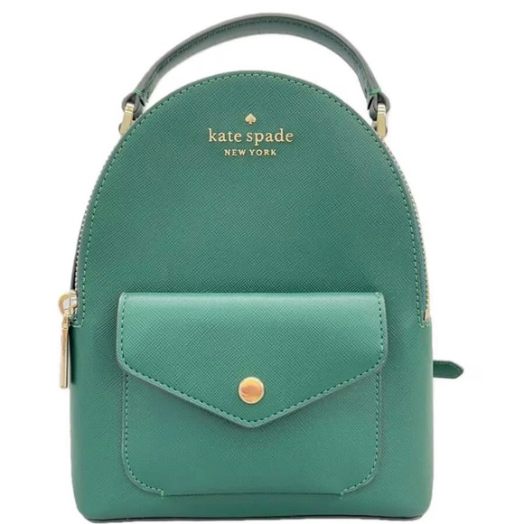 kate spade Handbags - Kate Spade Schuyler mini backpack in the color Deep Jade green.